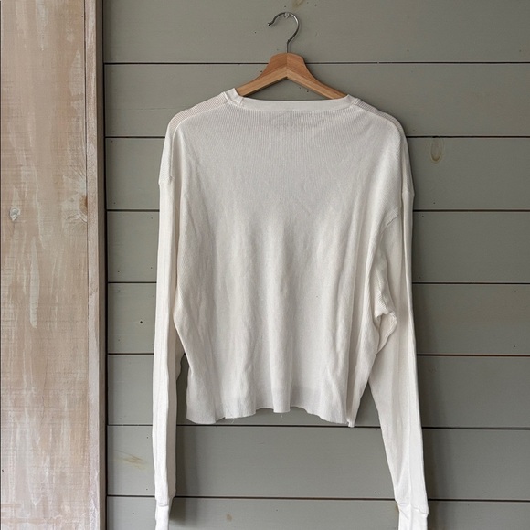 Harlow Aspen Colorado Waffle Knit Sweatshirt – Size M - Picture 5 of 6
